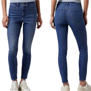 Athleta Sculptek Ultra Skinny High-Rise Jeans in Medium Dark Blue Wash 6